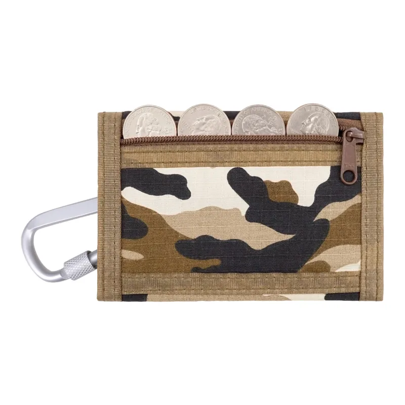 Rough Enough Canvas Canvas Bag Card Holder Hanging Bag Wallet Unisex Light Blue/Coffee/Army Green/Jasper-7