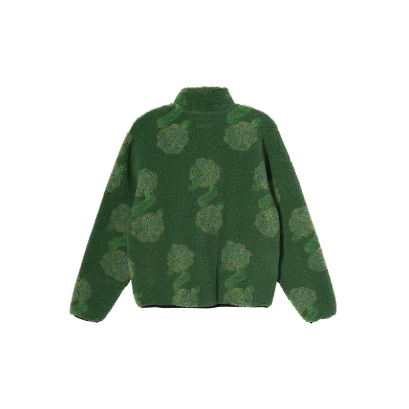Stussy Flor Sherpa Mock Neck-6