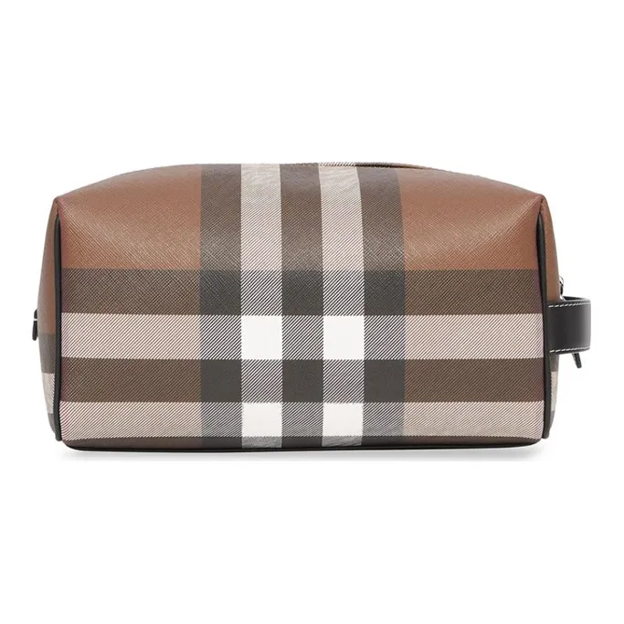 Burberry Leather Wallets Clutches Men's Brown-2