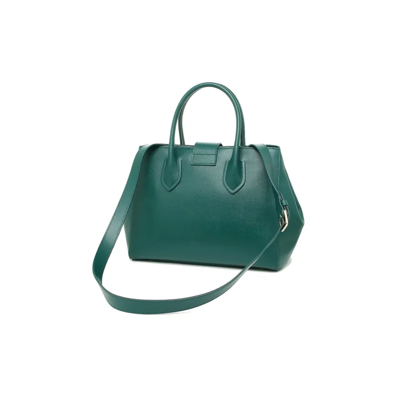 Furla Metropolis Collection Calfskin Shoulder Bag, Crossbody Bag, Handbag Tubas Women's Green-2