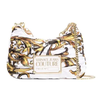VERSACE JEANS COUTURE Polyurethane With Polyamide Shoulder Bag Women's White