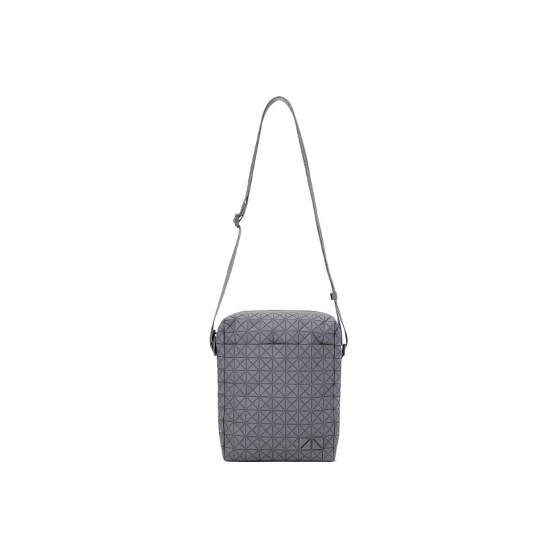 ISSEY MIYAKE Voyager Cotton Shoulder Bag Crossbody Bag Mini Unisex Light Gray-0