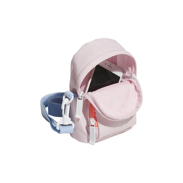 Adidas Polyester Shoulder Bag Crossbody Bag Regular Women's Pink-4