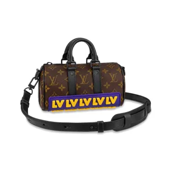 LOUIS VUITTON Keepall Xs Monogram Brown