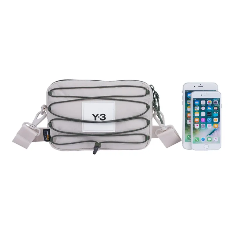 Y 3 Polyamide Fanny Pack Sling Bag Crossbody Bag Regular Unisex Nude-3