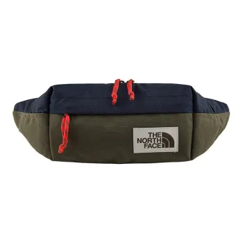THE NORTH FACE Recycled Polyester Crossbody Bag, Sling Bag, Fanny Pack Unisex Army Green