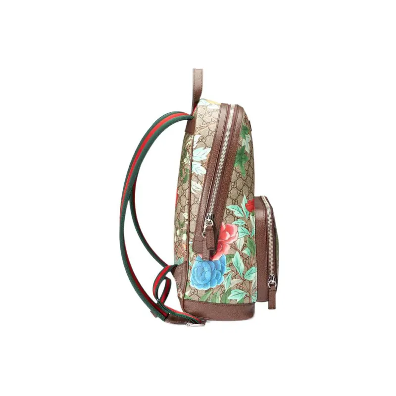 GUCCI TIAN PVC Polyvinyl Chloride Backpack Men's Multicolor/Ebony-3