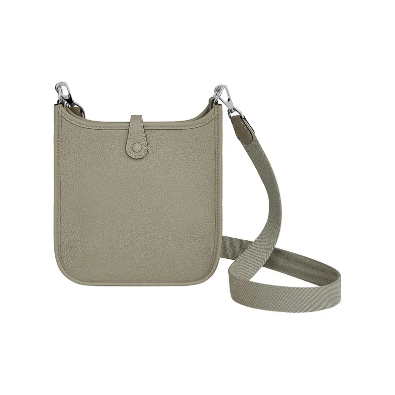 HERMES Evelyne Leather Shoulder Backpack Shoulder Bag Women's Sage Green-2