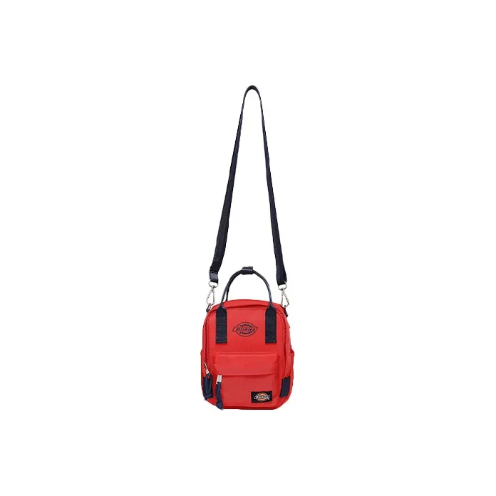 Dickies Polyester Backpack Crossbody Bag Mini Unisex Red-1