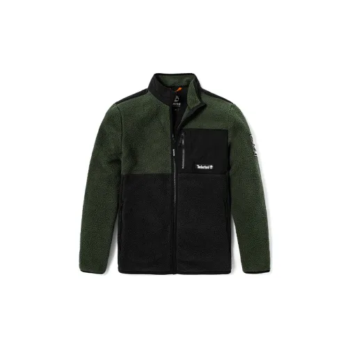 Timberland Velvet Jackets Men Green