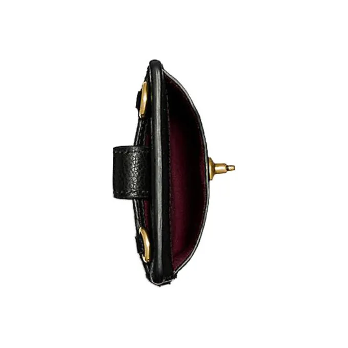 COACH Turnlock Cellphone Pouches Black-3