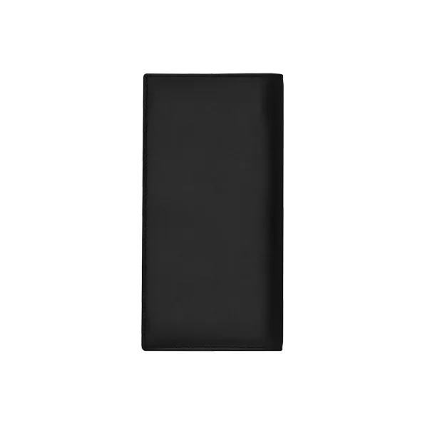 SAINT LAURENT Monogram Smooth Finish Calfskin Wallet Tubas Men's Black-1