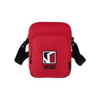 Vans Polyester Shoulder Bag Crossbody Bag Regular Unisex Burgundy