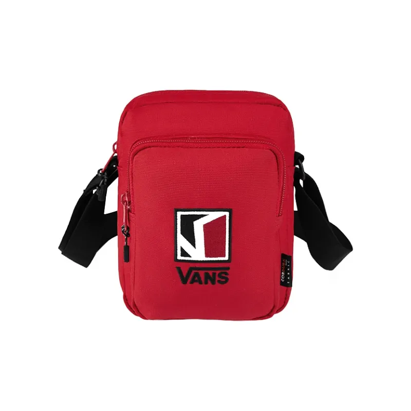 Vans Polyester Shoulder Bag Crossbody Bag Regular Unisex Burgundy-0