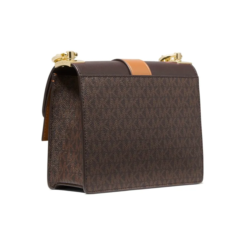 MICHAEL KORS Greenwich Small Color Block Logo And Saffiano Leather Crossbody Bag-1