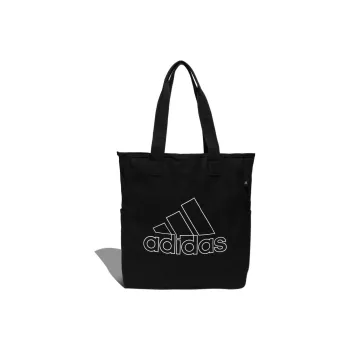 Adidas Canvas Canvas Bag Tote Bag Shopping Bag Shoulder Bag Handbag Regular Unisex Black