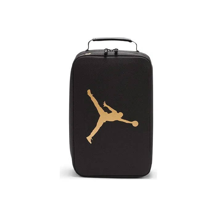Jordan Polyester Handheld Bag Shoe Box Bag Handbag Regular Unisex Black-0