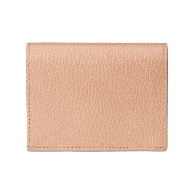 GUCCI Marmont Leather Wallets Card Holders Women's Rose Beige/Milk Tea-2