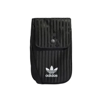 Adidas Originals Recycled Material Shoulder Bag Crossbody Bag Unisex Black