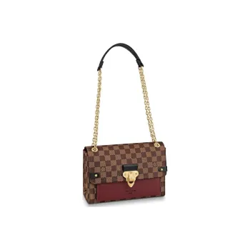 LOUIS VUITTON Vavin Canvas With Leather Weiwei An Canvas Bag, Handbag, Shoulder Bag Women's Burgundy