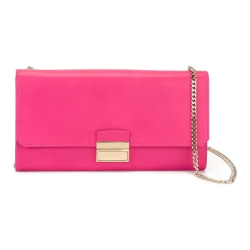 Furla Cow Leather Clutch Regular Women's Pink