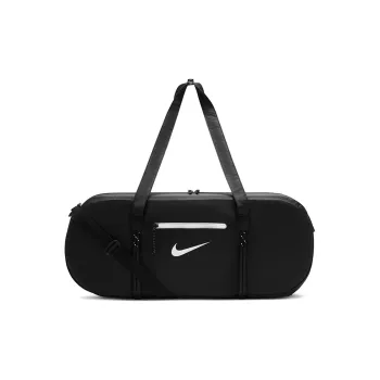 Nike Nylon Gym Bag Travel Bag Handbag Regular Unisex Black