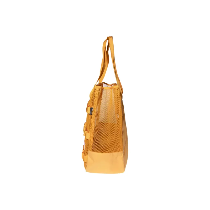 Rough Enough Nylon Fabric Tote Bag, Shopping Bag, Handbag, Shoulder Bag Women's Yellow/Black-6