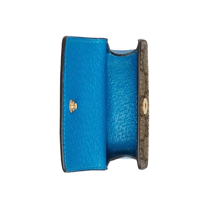 GUCCI Disney Collaboration Canvas Lipstick Case Women's Ebony/Blue-2
