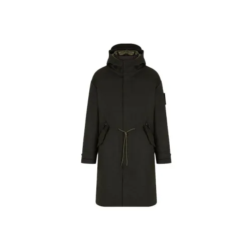 EMPORIO ARMANI Sustainable Collection Coats Men Black