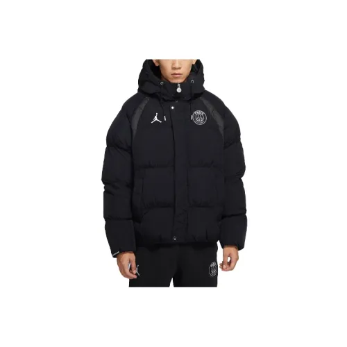 Jordan X Paris Saint-Germain Puffer Jacket Black