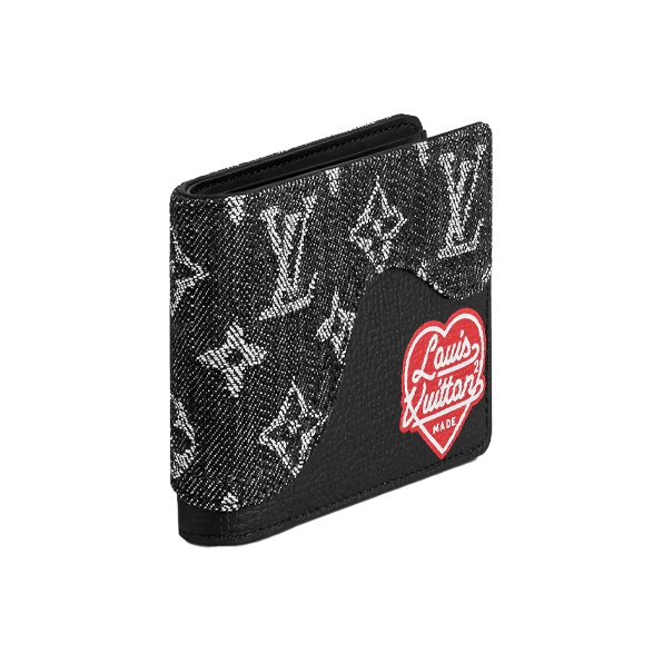 LOUIS VUITTON X Nigo Slender Wallet Monogram Black - POIZON