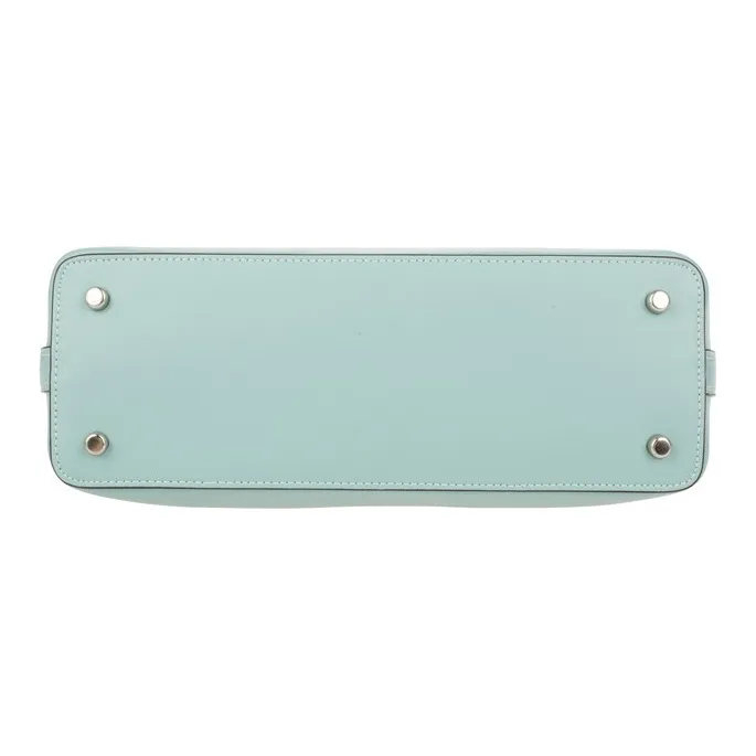 COACH Sierra Leather PVC Handbag Shoulder Bag Crossbody Bag Small Size Women's Mint Green With Khaki Monogram-2