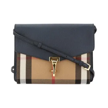 Burberry Canvas Camera Bag, Messenger Bag, Shoulder Bag, Crossbody Bag Regular Women's Blue