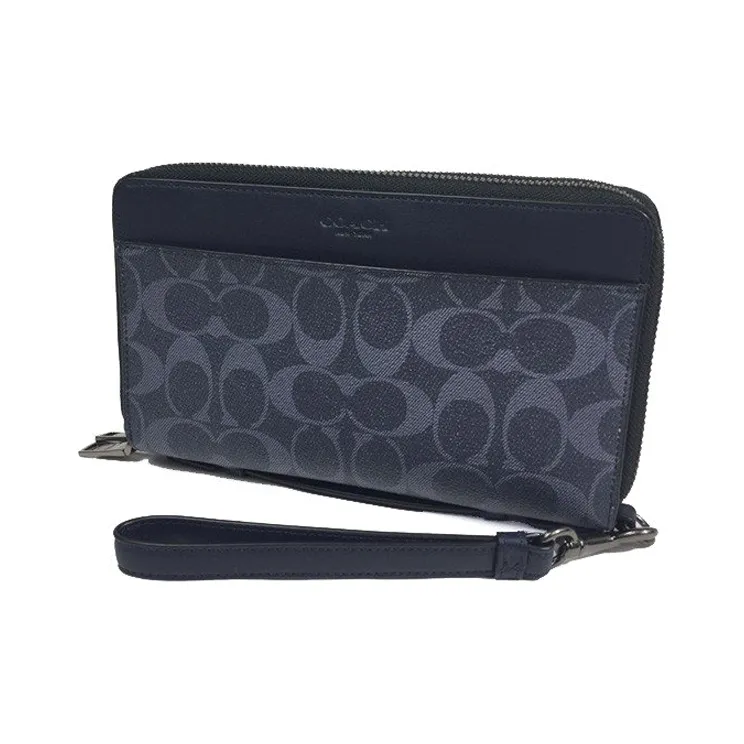 COACH Double Zip Wallet Clutches-1