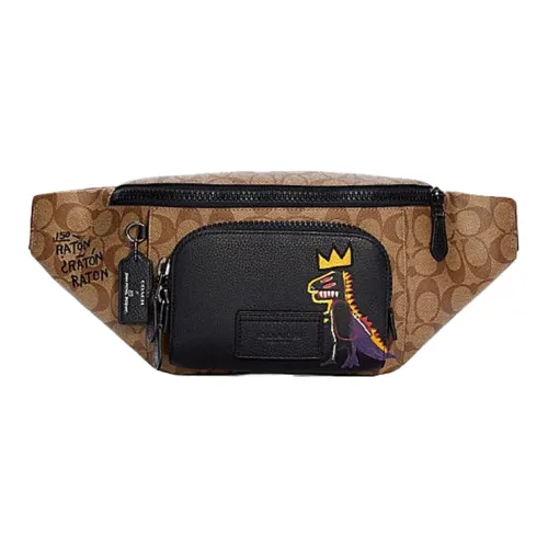 Jean-michel Basquiat X COACH Track Fanny Packs