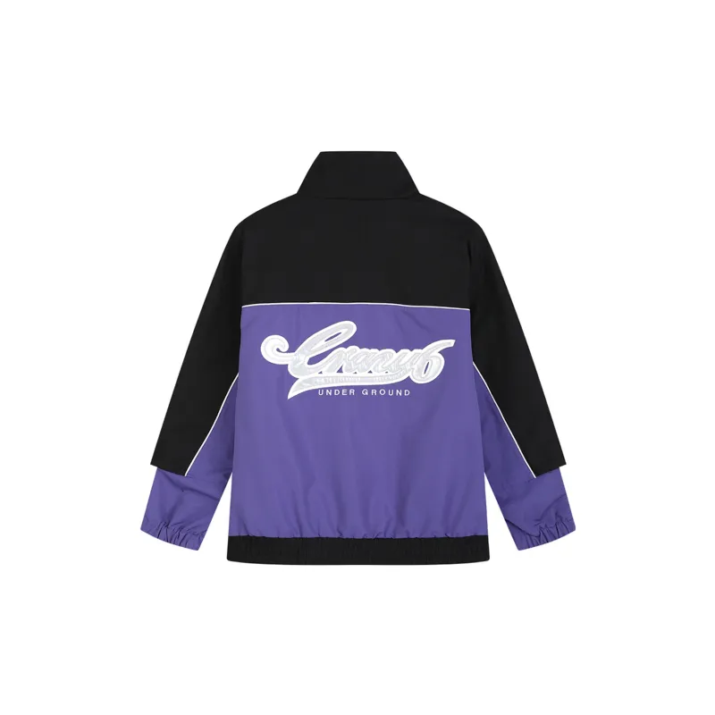 PEAK Jackets Men Dark Purple-1