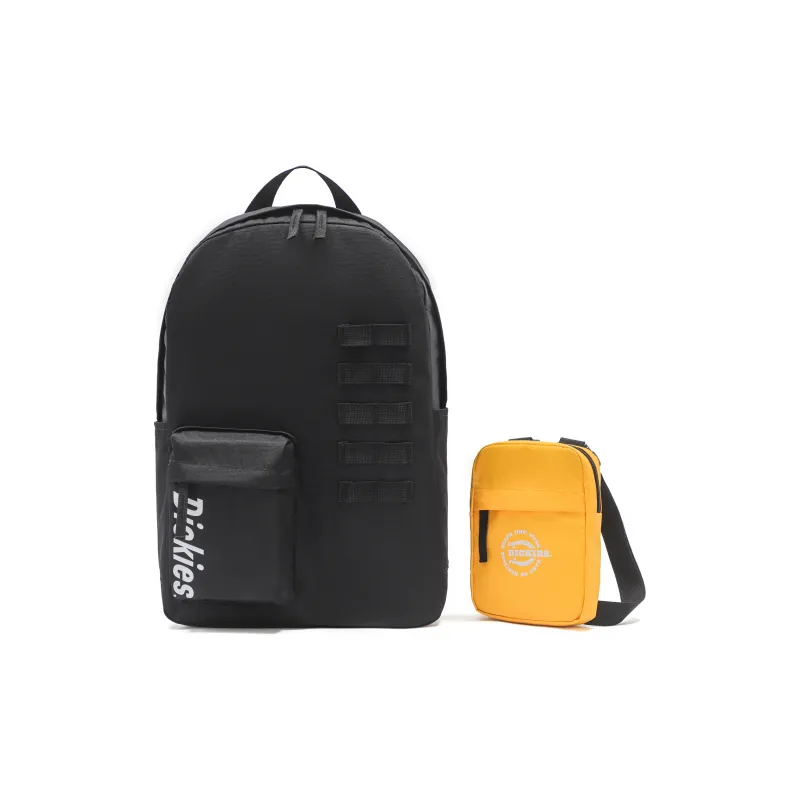 Dickies Polyester Combo Bag Backpack Regular Unisex Black-1