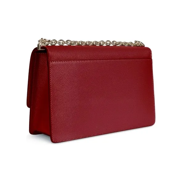 Furla 1927 Collection Calfskin Shoulder Bag Crossbody Bag Small Size Women's Ciliegia D Burgundy-2