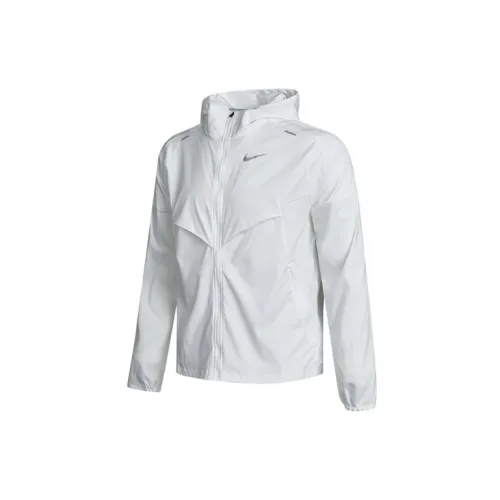 Nike Men's Repel Packable Windrunner Jacket White