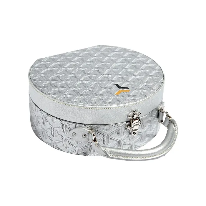 GOYARD ALTO Canvas With Leather Crossbody One Shoulder Handbags Mini Women's Silver-2