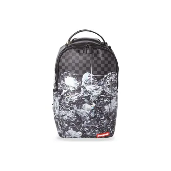 SPRAYGROUND Artificial Leather Backpack Regular Unisex Dark Gray