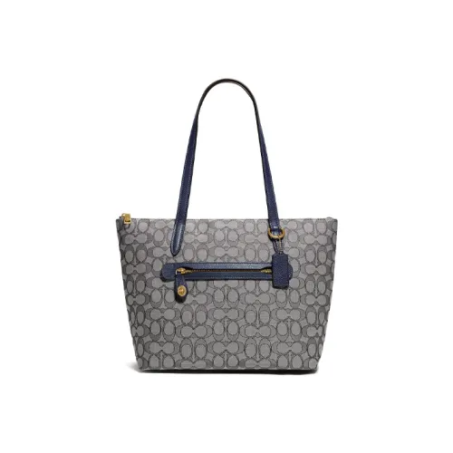 COACH Taylor Canvas Bag Tote Bag Shopping Bag Handbag Shoulder Bag Women's Midnight Navy Monogram