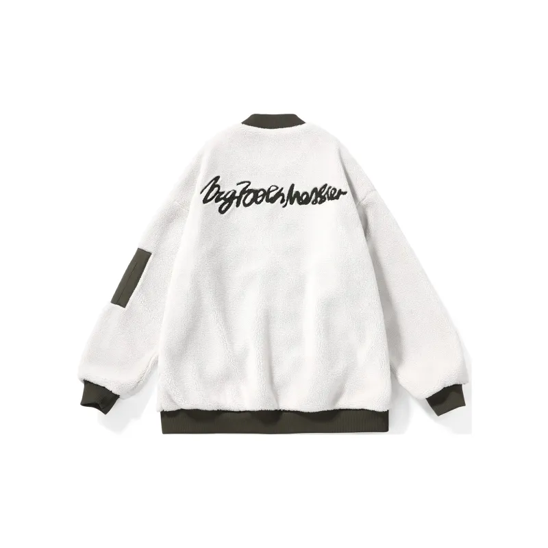 Bt Loose Fit Jacket Unisex White-1
