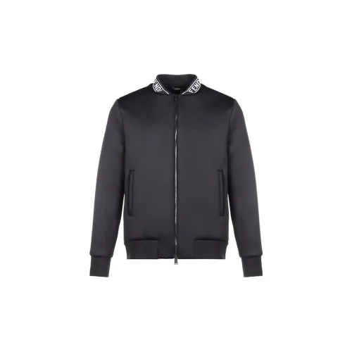 FENDI Jackets Men Black