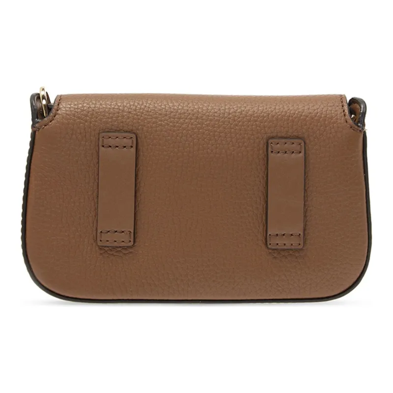 MICHAEL KORS MICHAEL KORS Handbag Collection Samira Leather Crossbody Bag Women's Brown-2