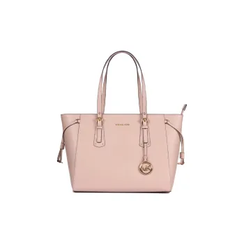 MICHAEL KORS Voyager Leather Catfish Bag Handbag Shoulder Bag Women's Pink