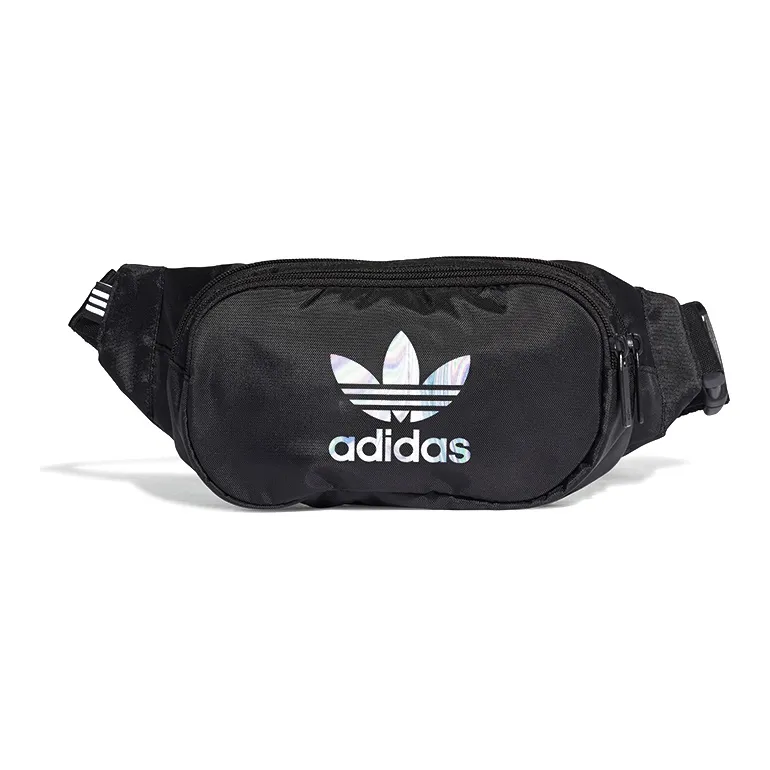 Adidas Originals Polyester Oxford Fanny Pack Regular Unisex Black-0