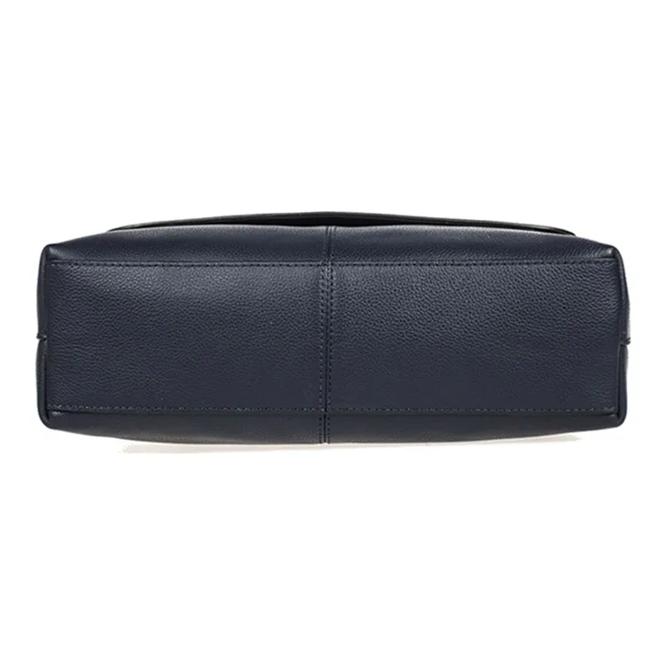 COACH Charles Leather Crossbody Bag, Shoulder Bag Large Size Men's Navy Blue-4