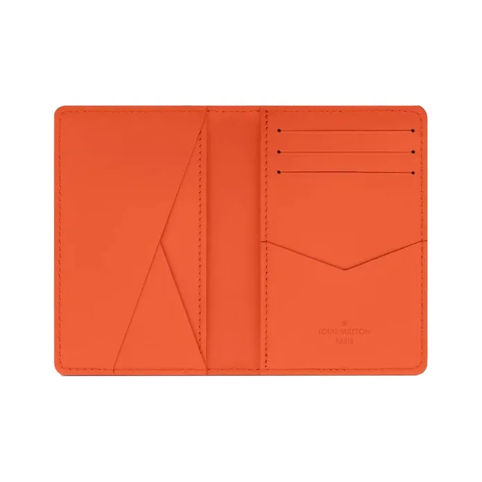 LOUIS VUITTON Pocket Organizer Aerogram Orange-3