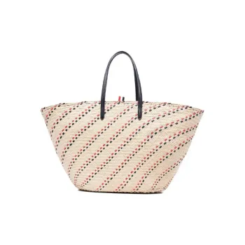 THOM BROWNE RWB Stripe Top Handle Bag